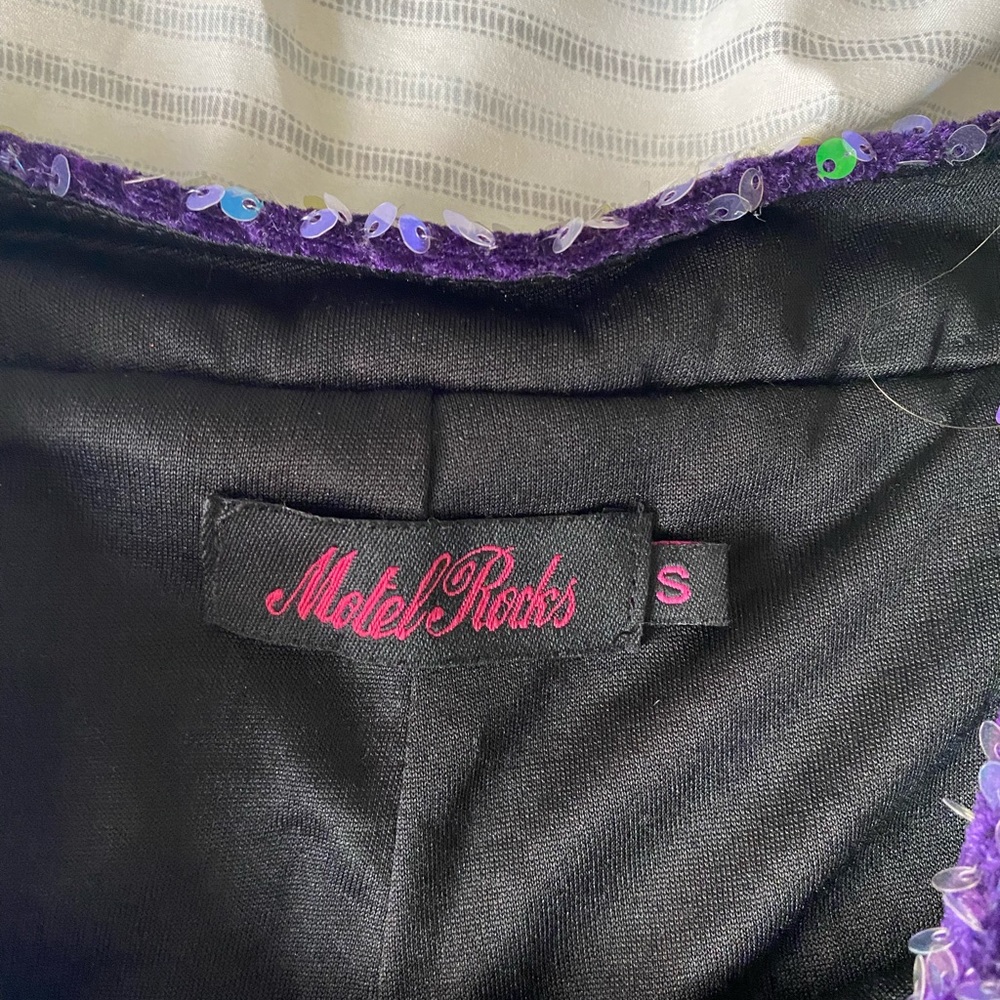 Motel Rocks Sparkle Shorts - Picture 2 of 2